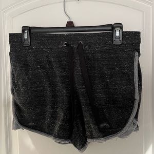Black and Gray Shorts M (8-10)